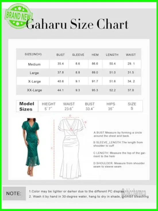 Floral Mesh Maxi Dress Ruched Ruffle Sleeve Bodycon Wedding Guest Cocktail - Picture 7 of 7